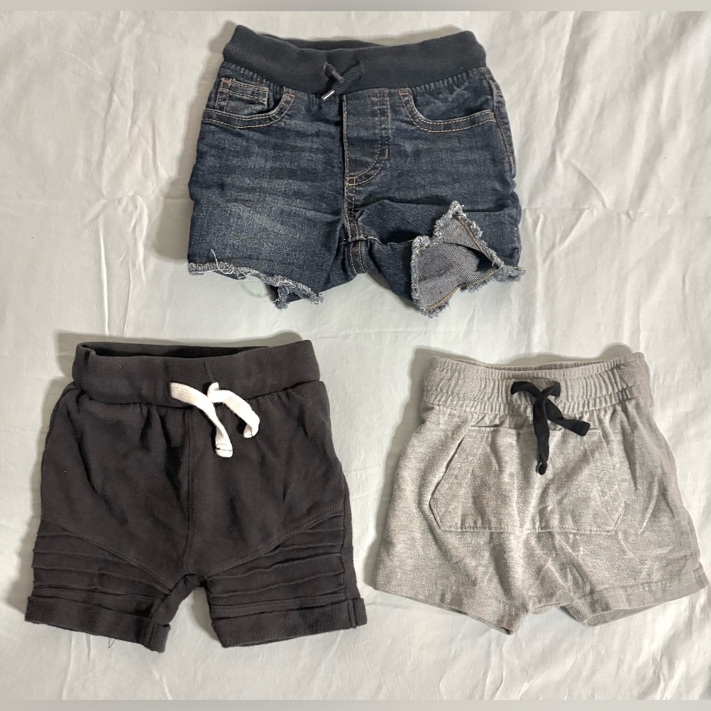 Lot of Baby Boy Shorts 12m